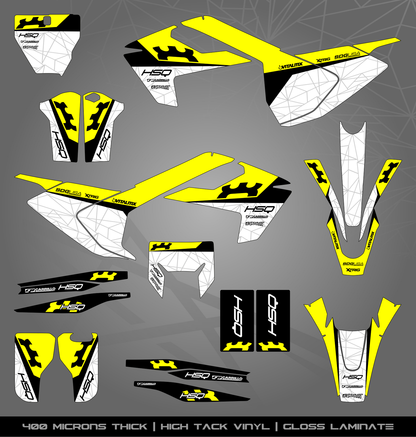 Full Sticker Kit for Husqvarna MX / Enduro bike