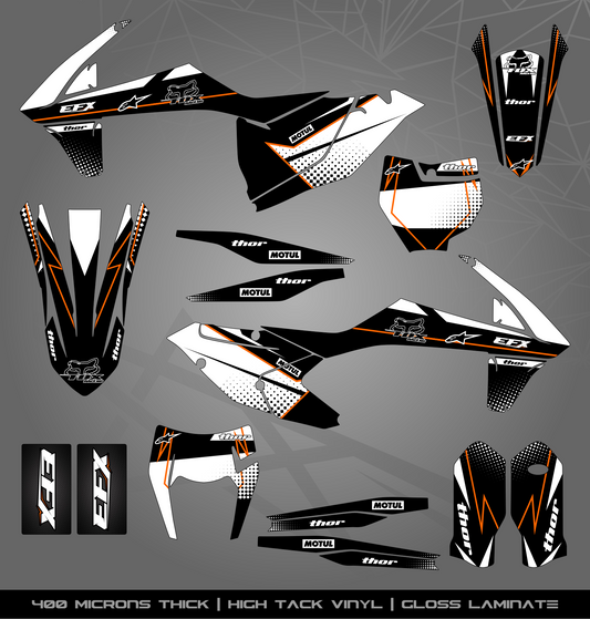 Full Sticker Kit for KTM MX / Enduro bike