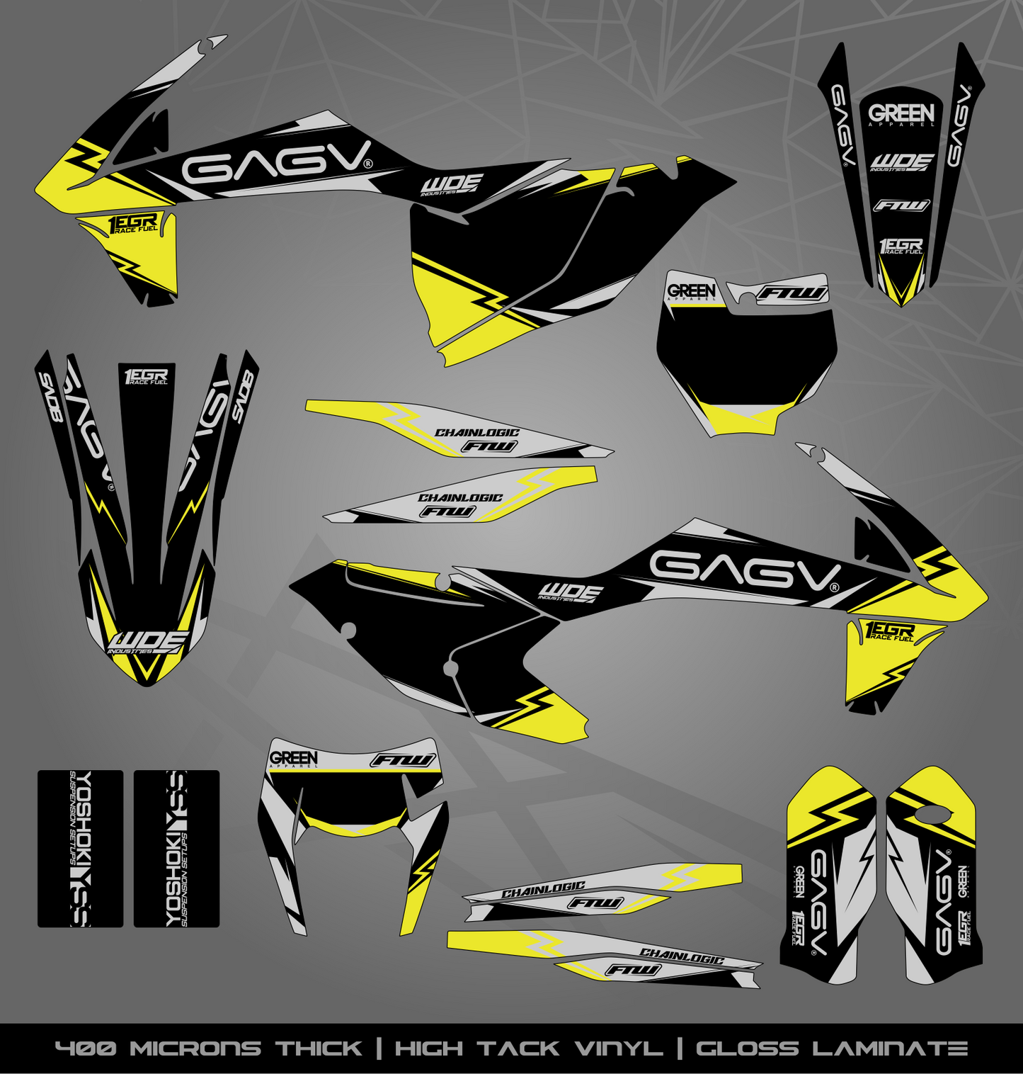 Full Sticker Kit for KTM MX / Enduro bike