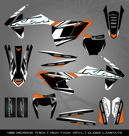 Full Sticker Kit for KTM MX / Enduro bike
