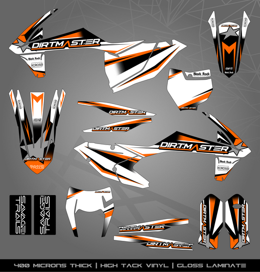 Full Sticker Kit for KTM MX / Enduro bike