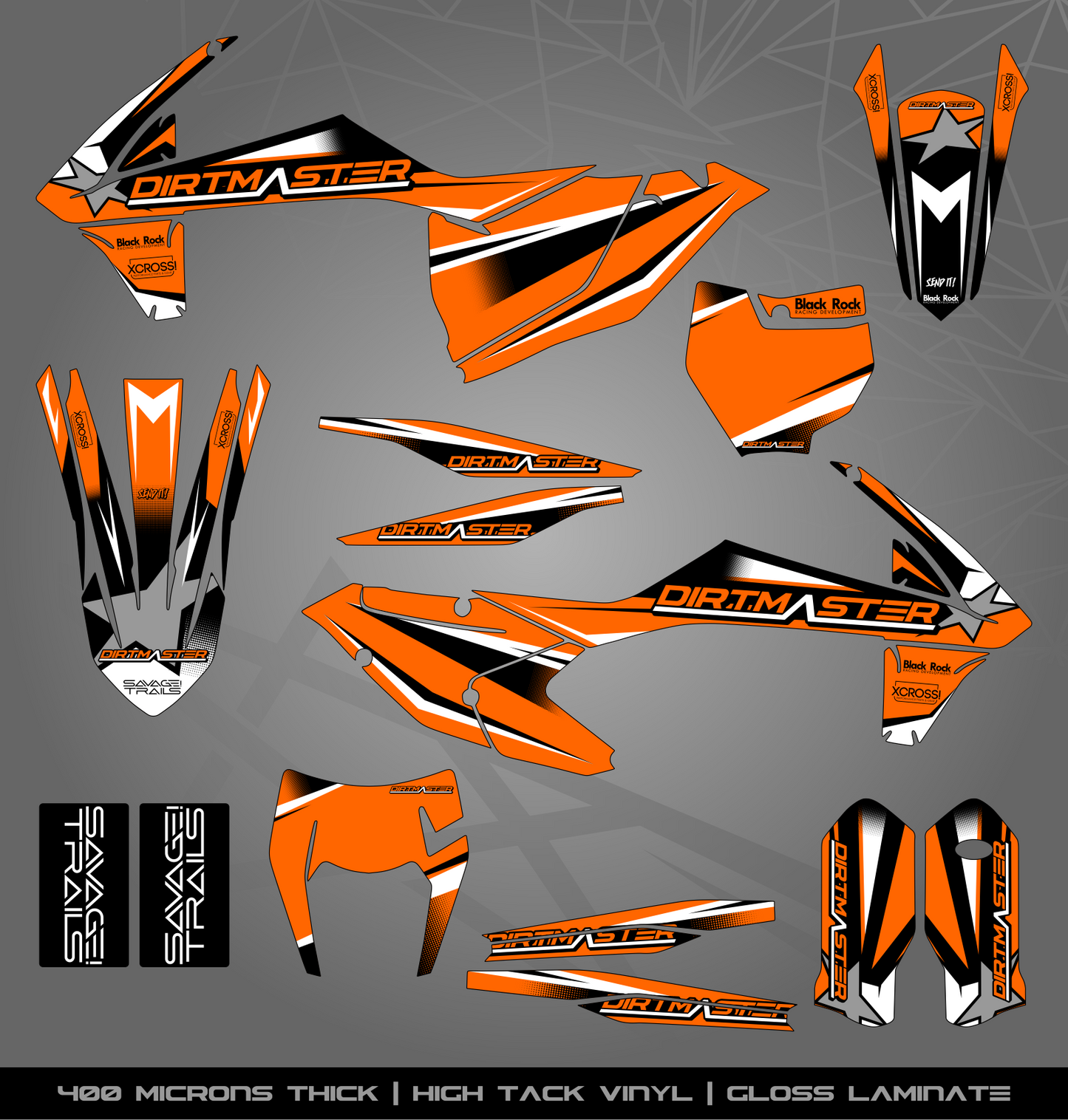 Full Sticker Kit for KTM MX / Enduro bike