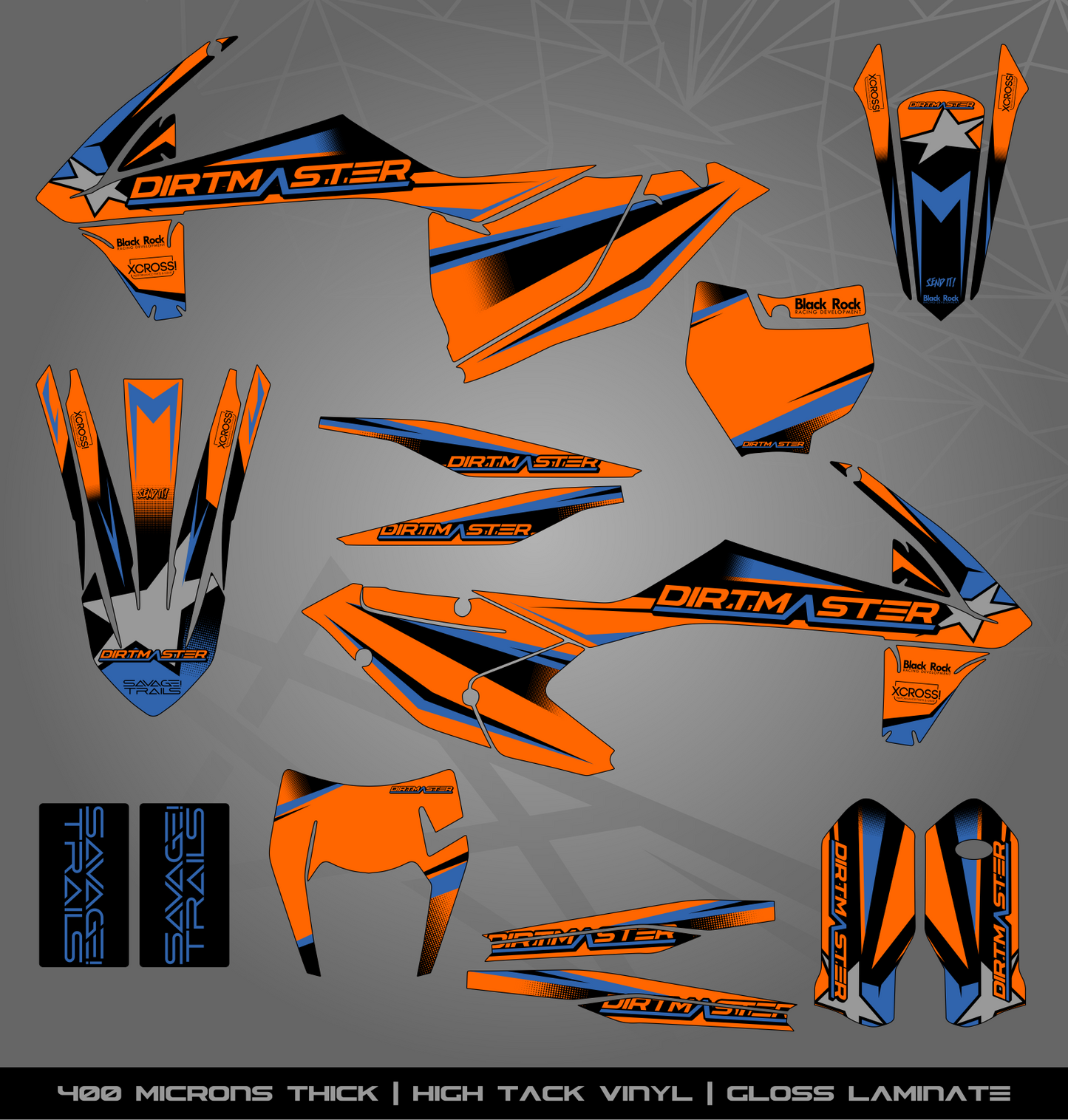 Full Sticker Kit for KTM MX / Enduro bike