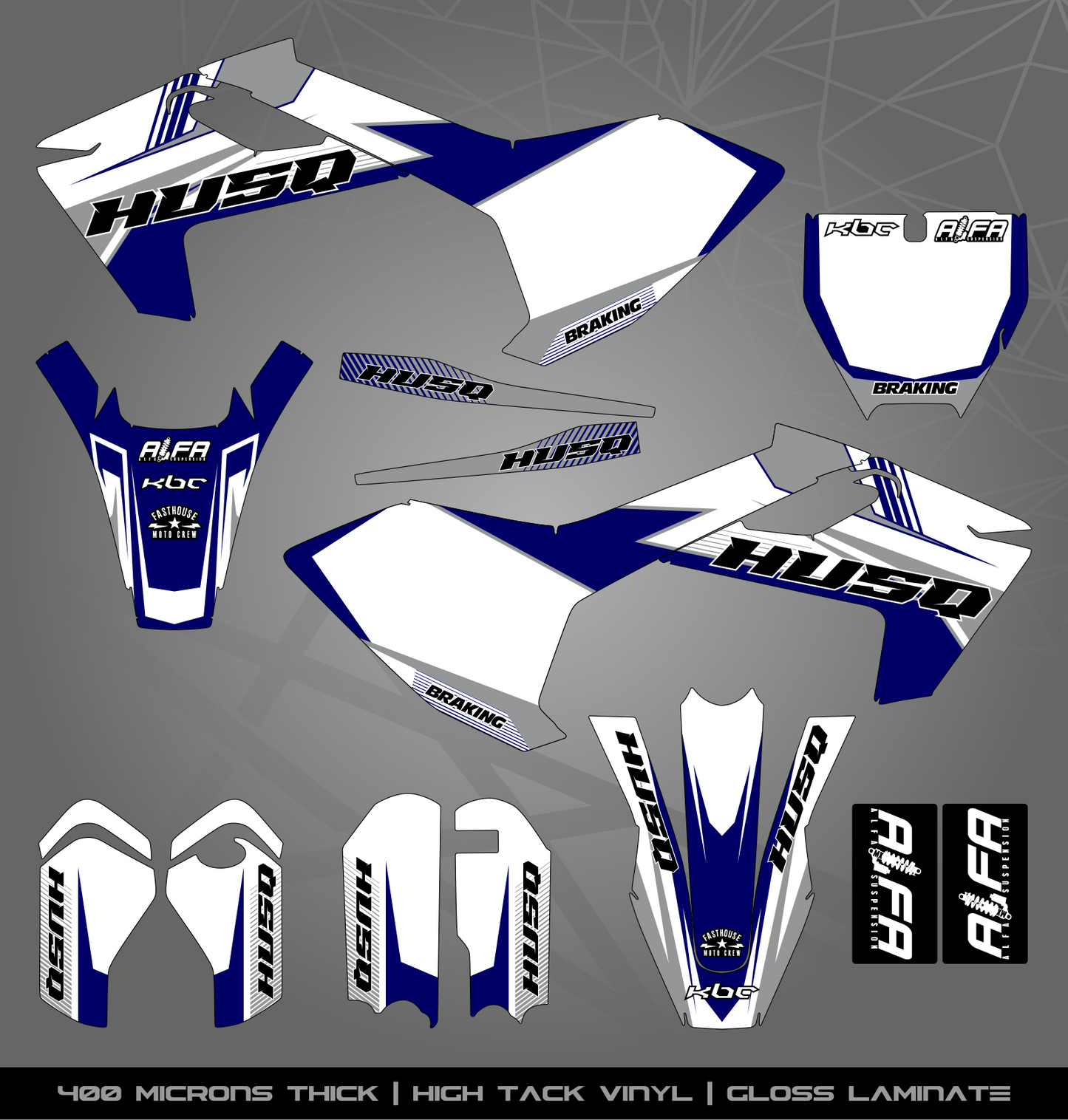 Full Sticker Kit for Husqvarna MX / Enduro bike