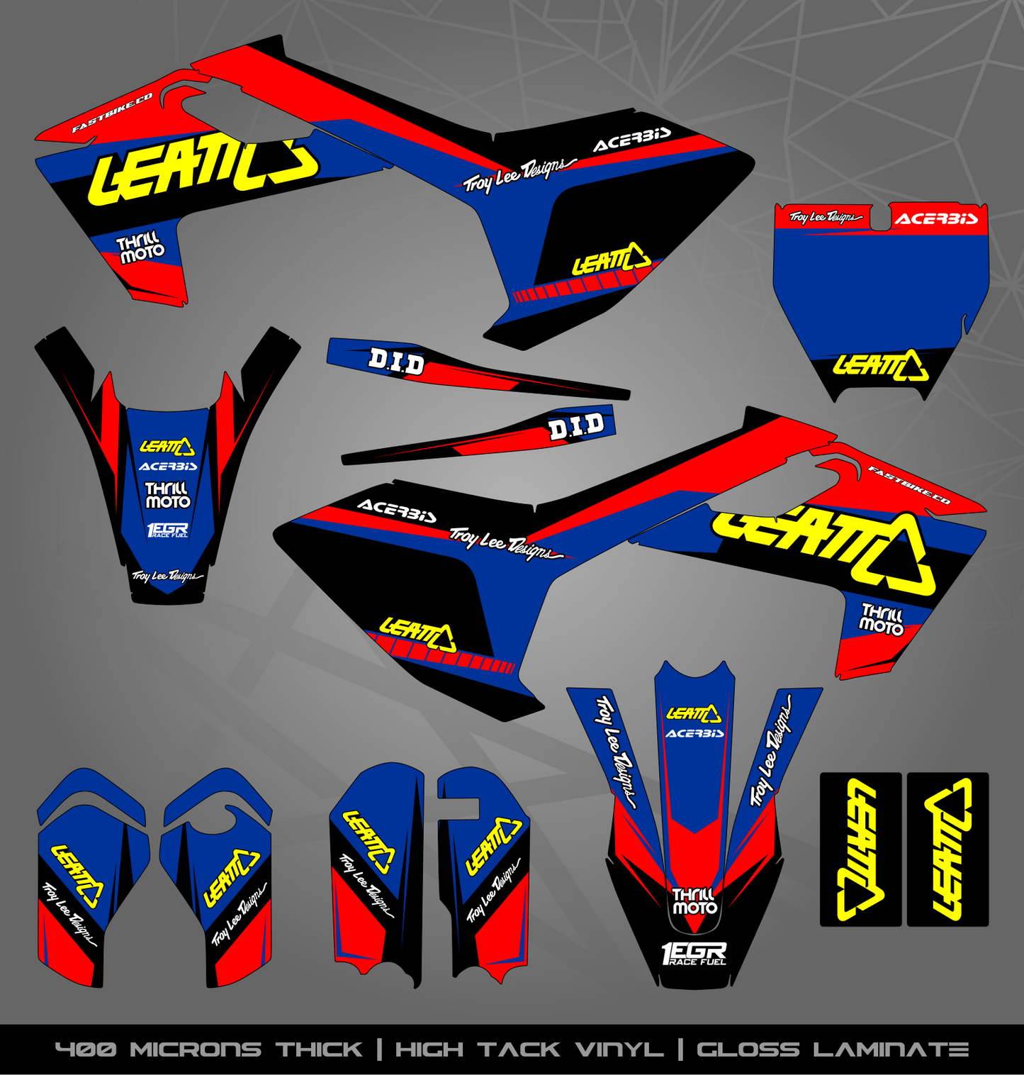 Full Sticker Kit for Husqvarna MX / Enduro bike