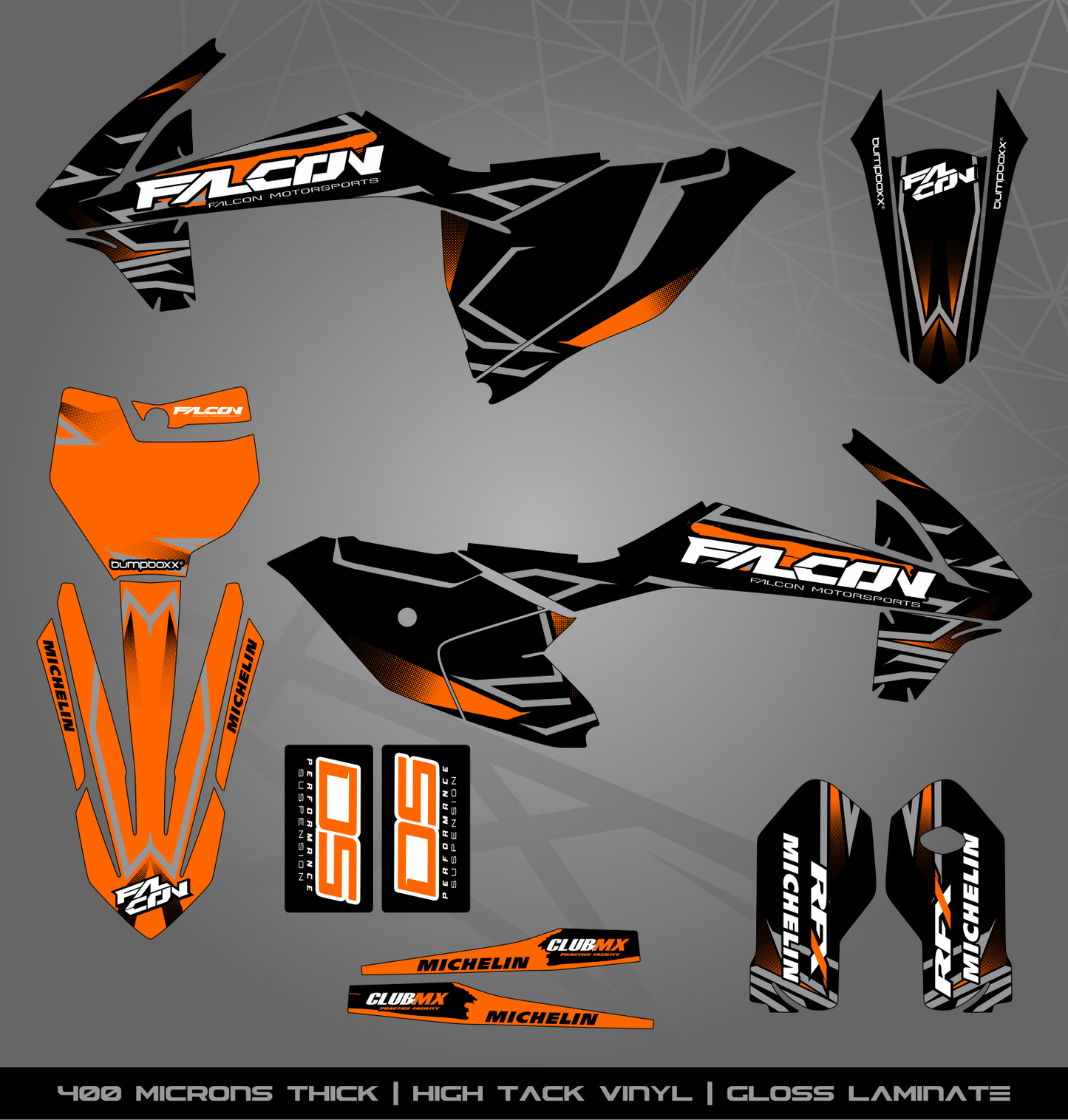 Full Sticker Kit for KTM MX / Enduro bike