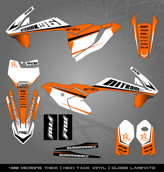 Full Sticker Kit for KTM MX / Enduro bike