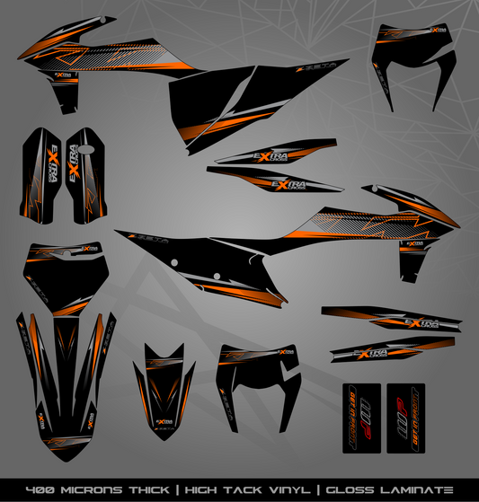 Full Sticker Kit for KTM MX / Enduro bike