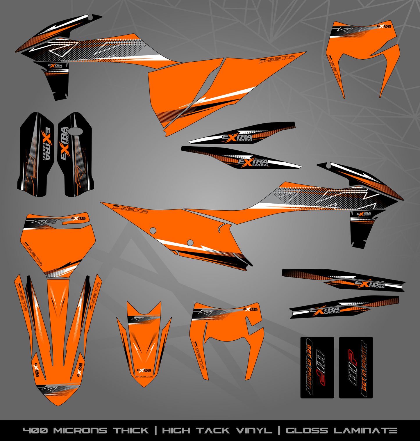 Full Sticker Kit for KTM MX / Enduro bike