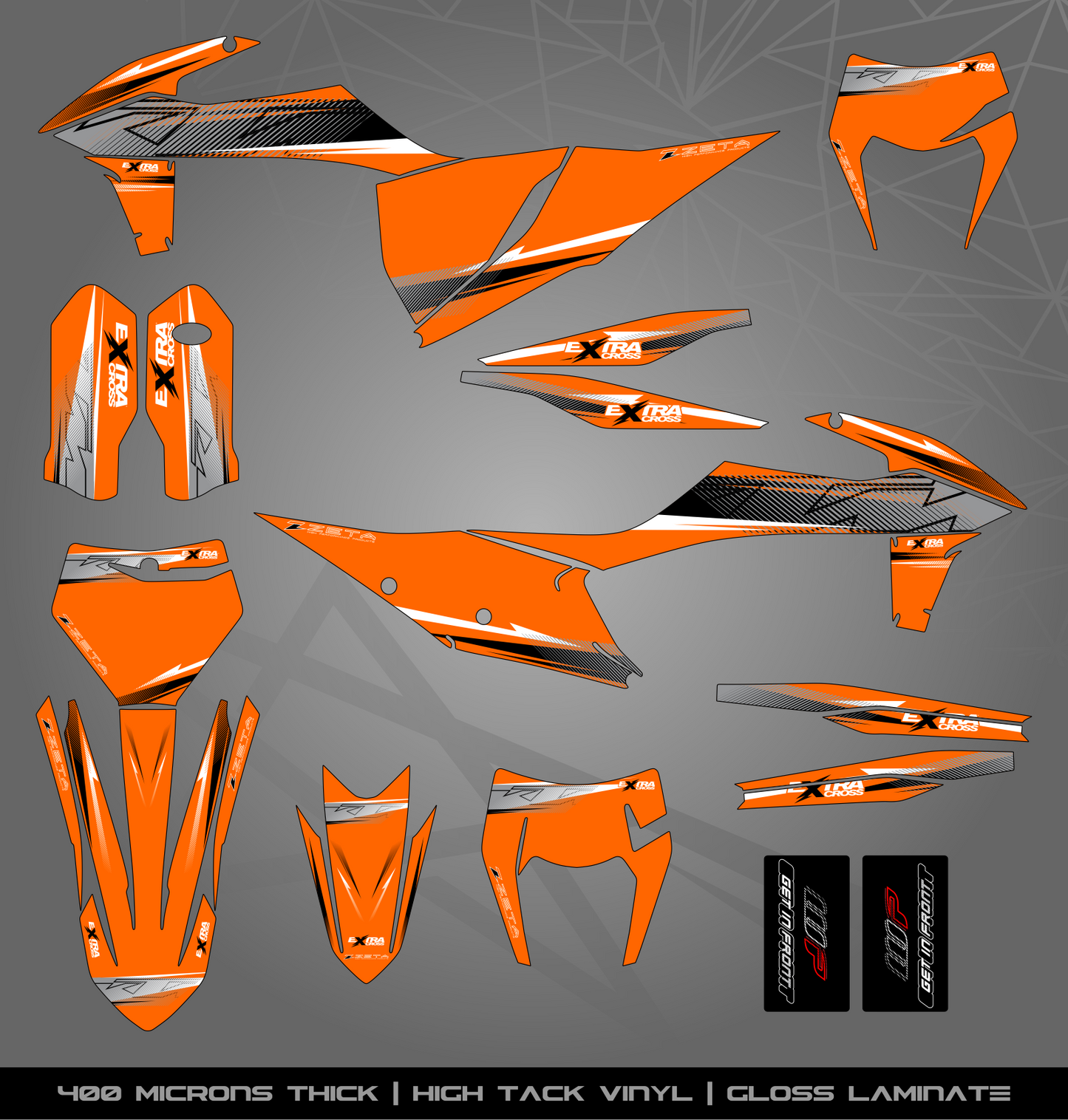Full Sticker Kit for KTM MX / Enduro bike
