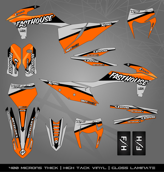 Full Sticker Kit for KTM MX / Enduro bike