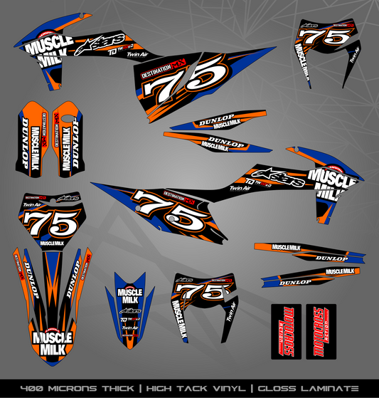 Full Sticker Kit for KTM MX / Enduro bike