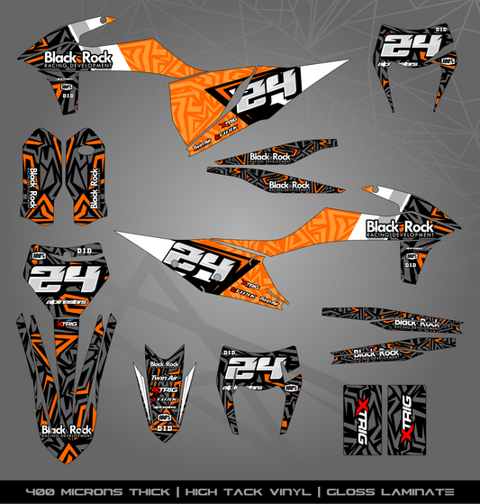 Full Sticker Kit for KTM MX / Enduro bike