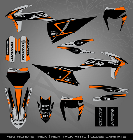 Full Sticker Kit for KTM MX / Enduro bike