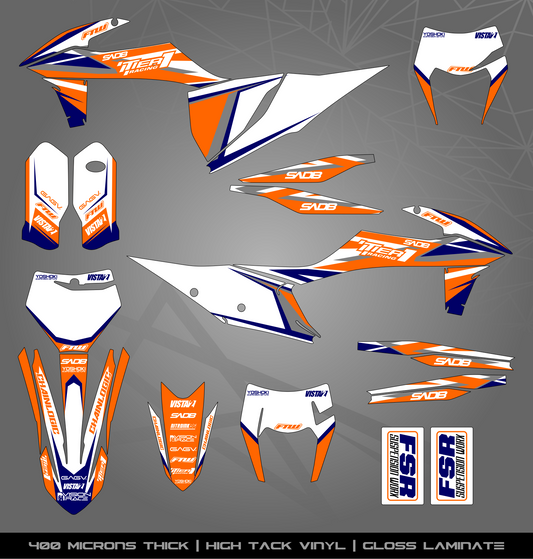 Full Sticker Kit for KTM MX / Enduro bike