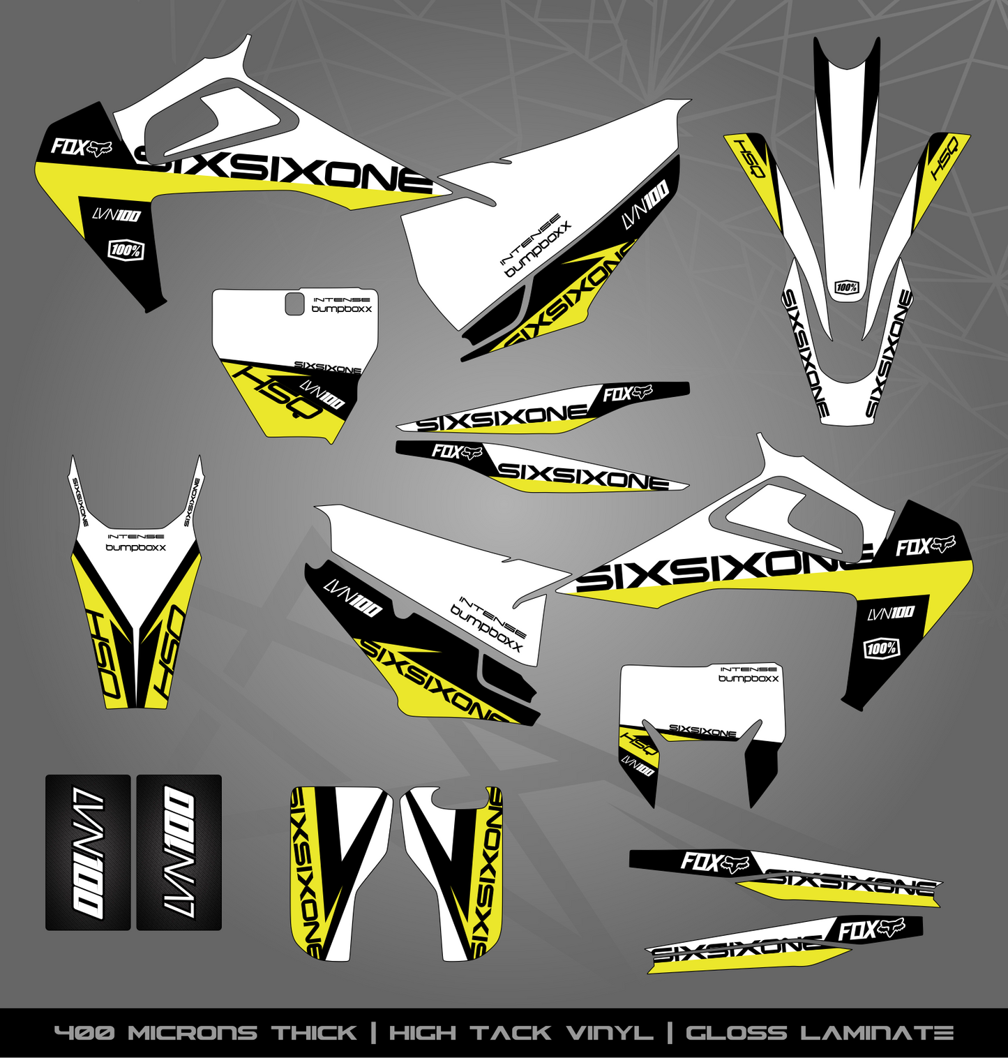 Full Sticker Kit for Husqvarna MX / Enduro bike
