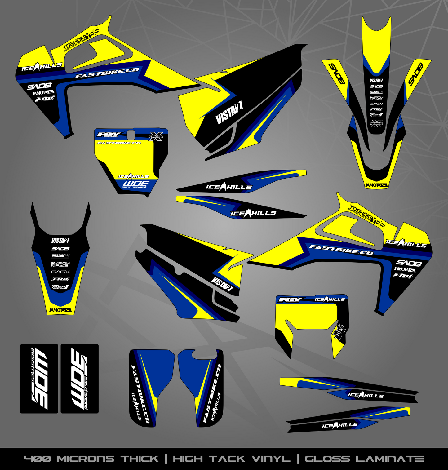 Full Sticker Kit for Husqvarna MX / Enduro bike