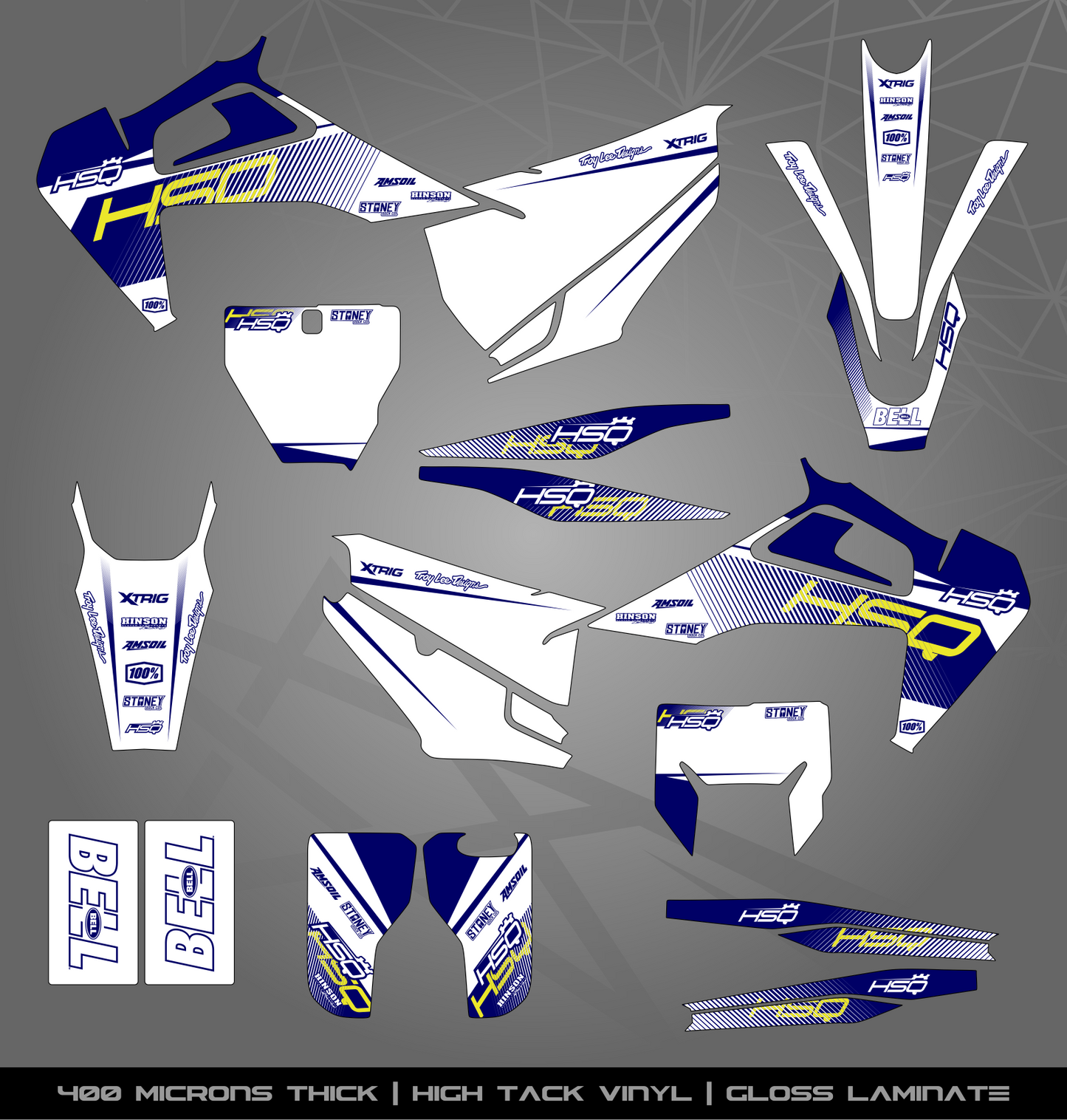Full Sticker Kit for Husqvarna MX / Enduro bike