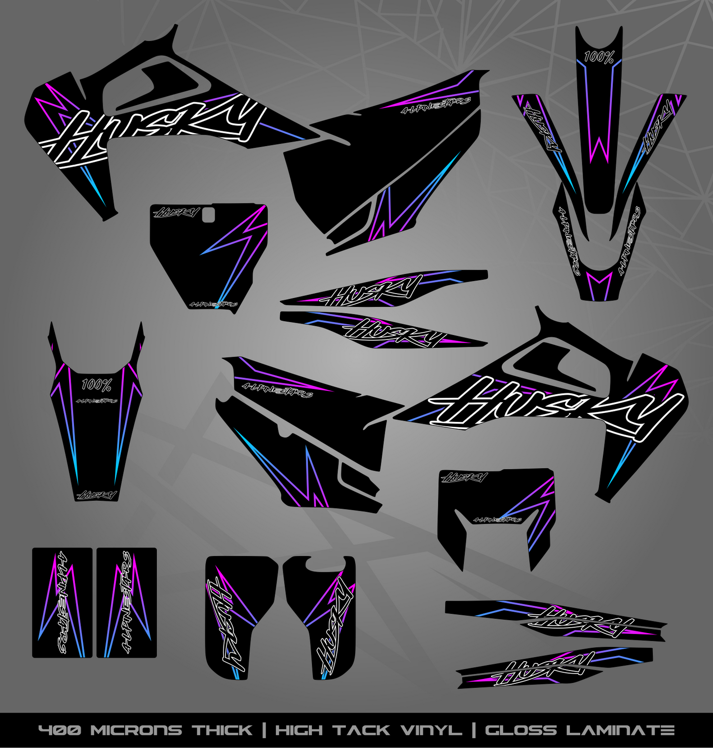 Full Sticker Kit for Husqvarna MX / Enduro bike