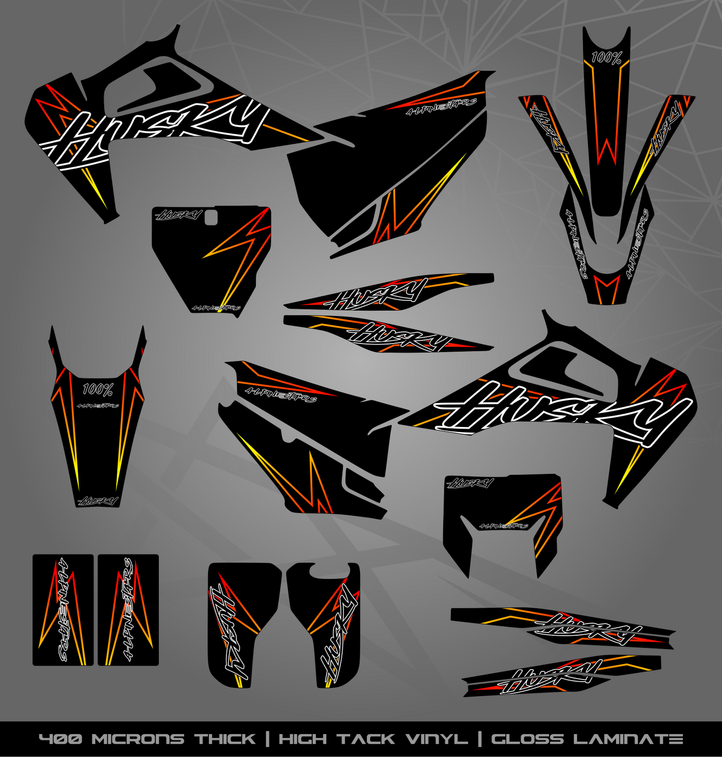 Full Sticker Kit for Husqvarna MX / Enduro bike