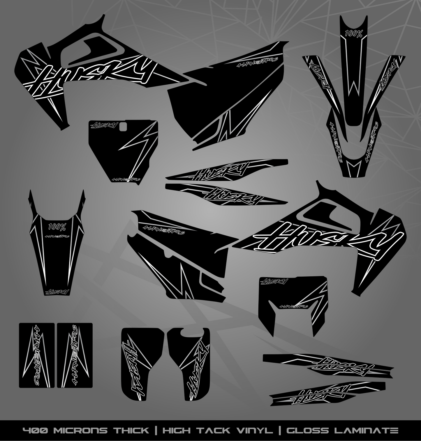 Full Sticker Kit for Husqvarna MX / Enduro bike