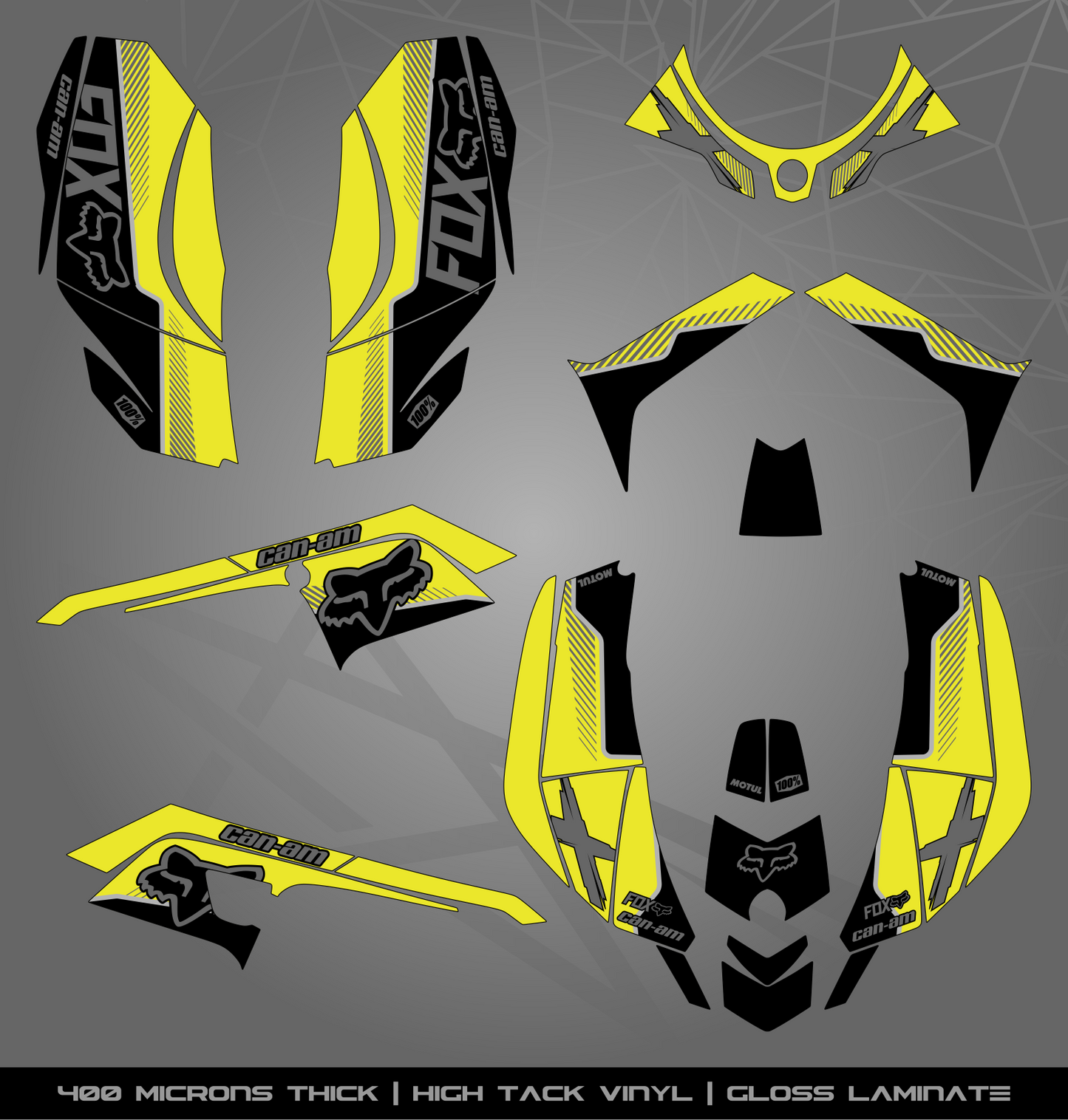 Full Sticker Kit for Can Am DS 250