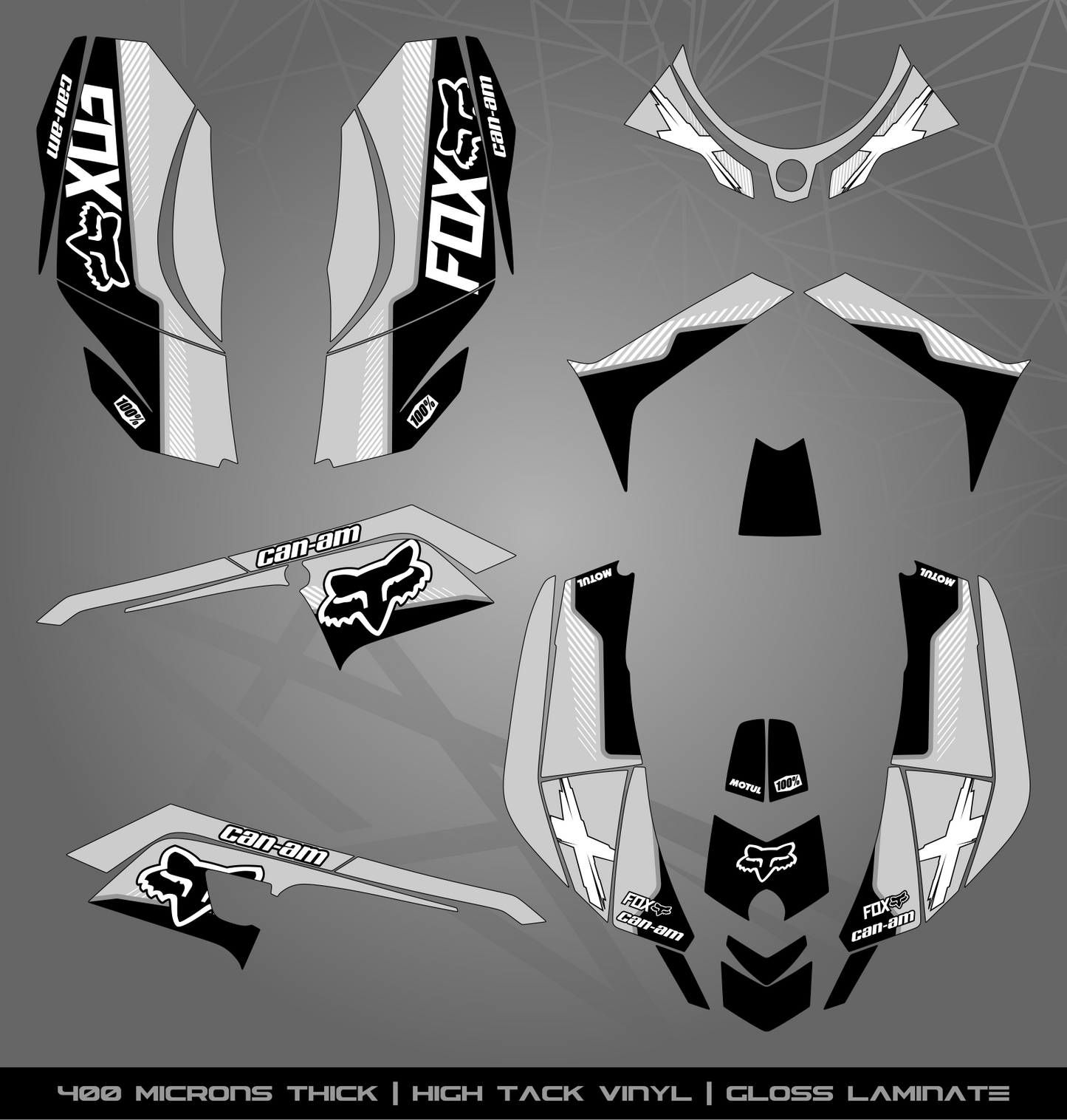 Full Sticker Kit for Can Am DS 250