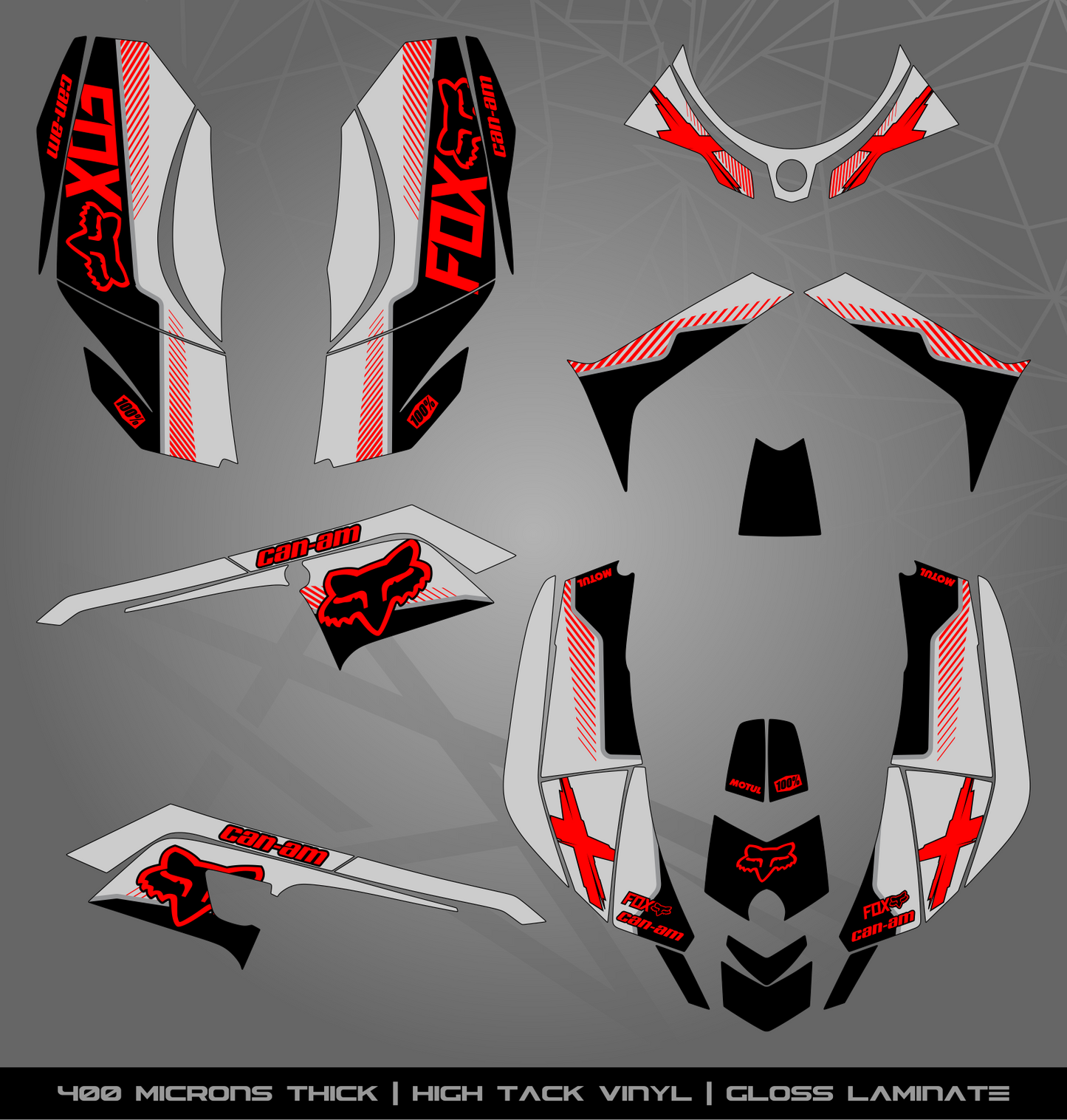 Full Sticker Kit for Can Am DS 250