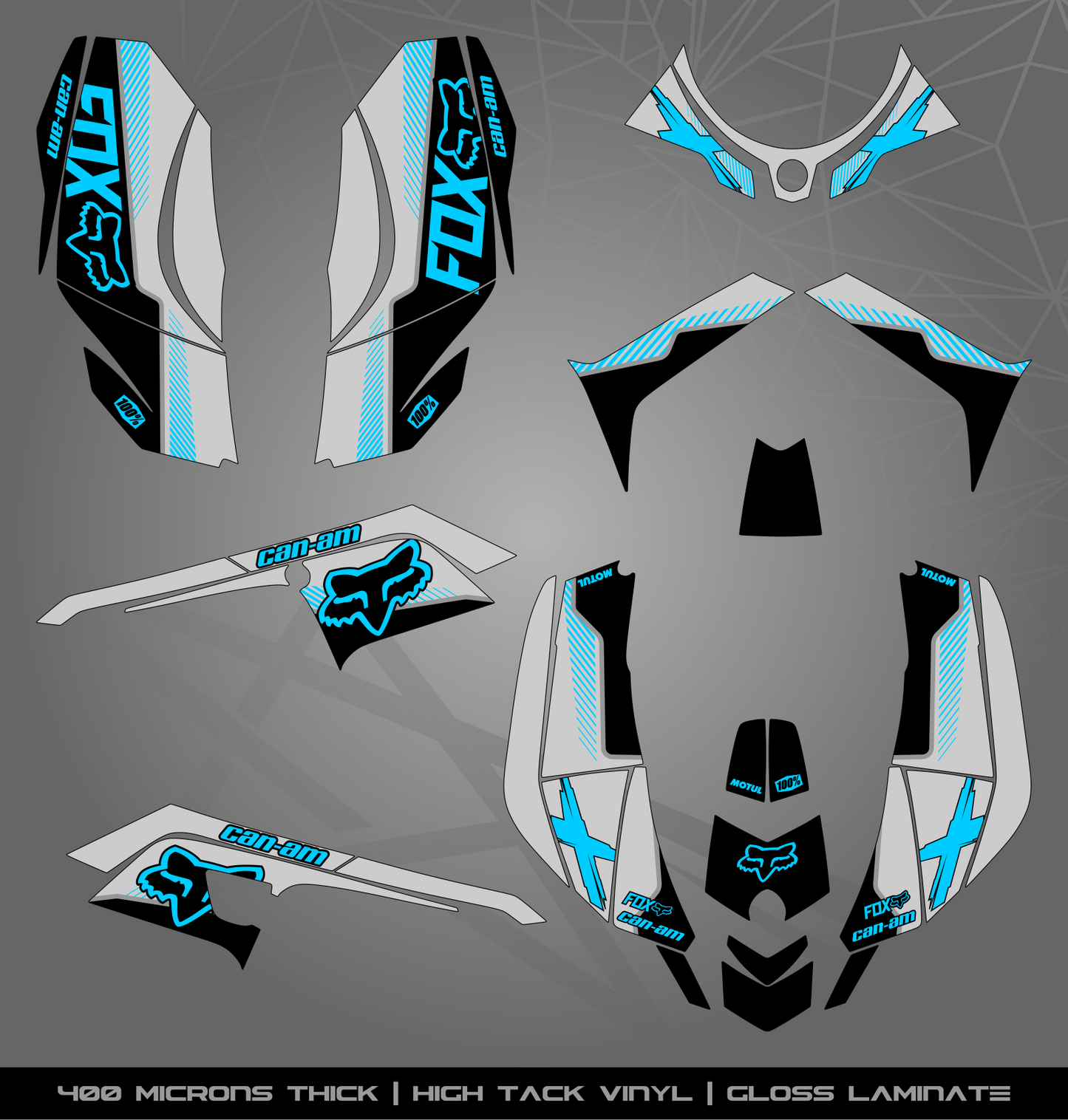 Full Sticker Kit for Can Am DS 250