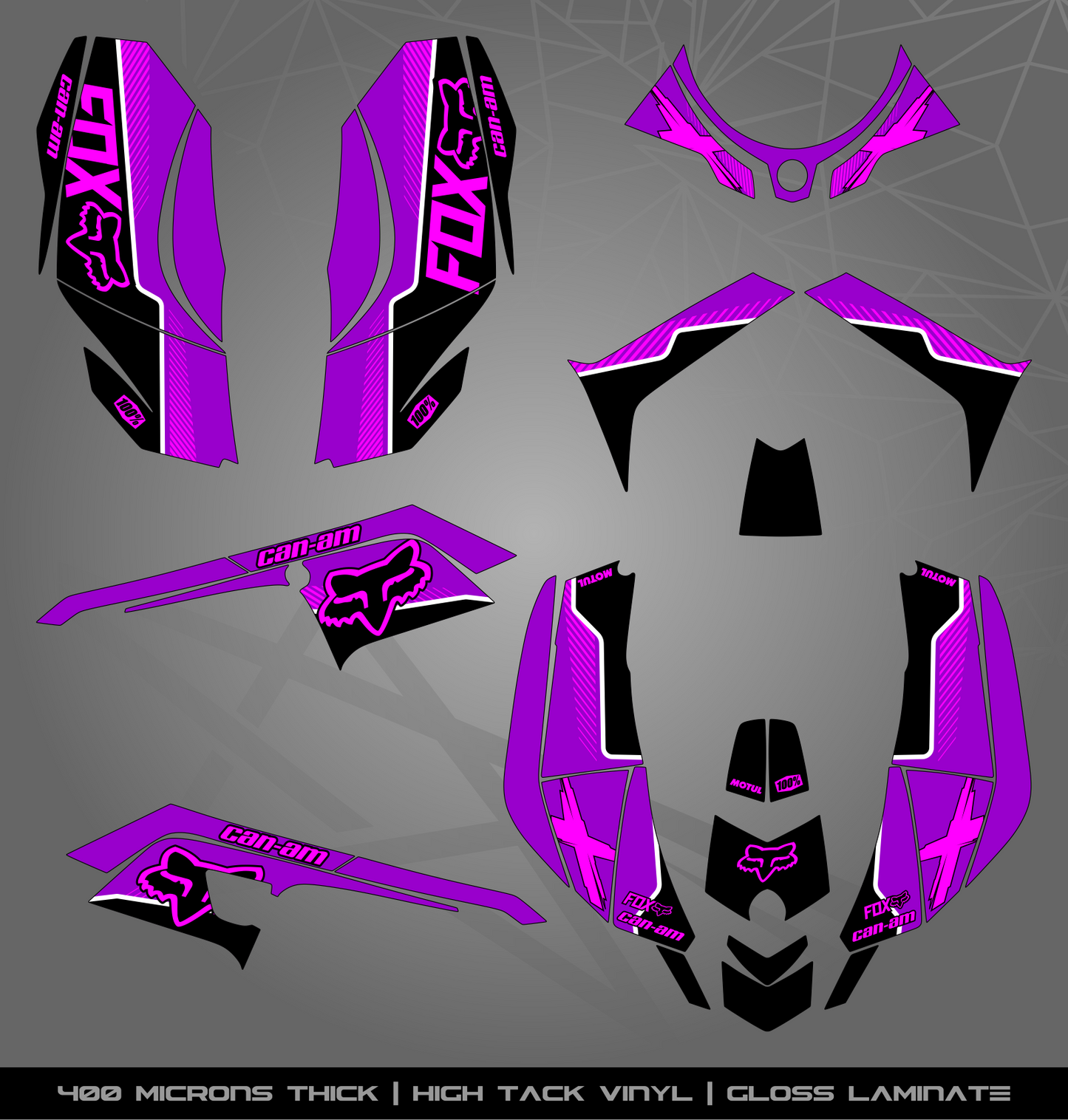 Full Sticker Kit for Can Am DS 250