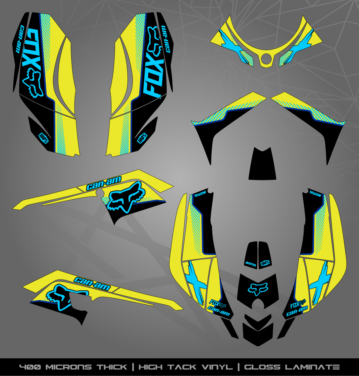 Full Sticker Kit for Can Am DS 250