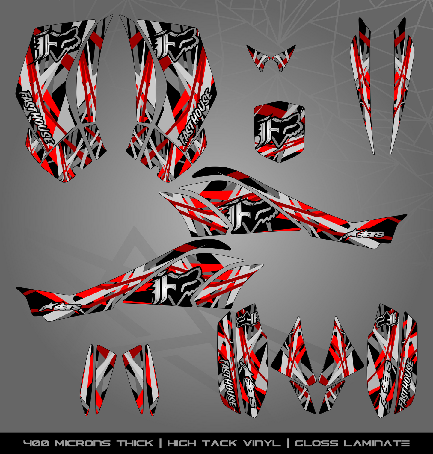 Full Sticker Kit for Can Am DS 450