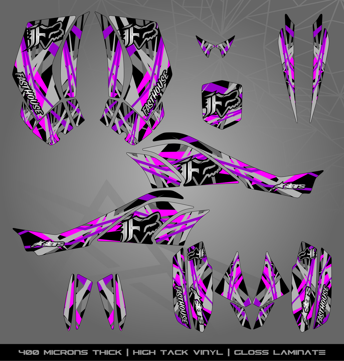 Full Sticker Kit for Can Am DS 450