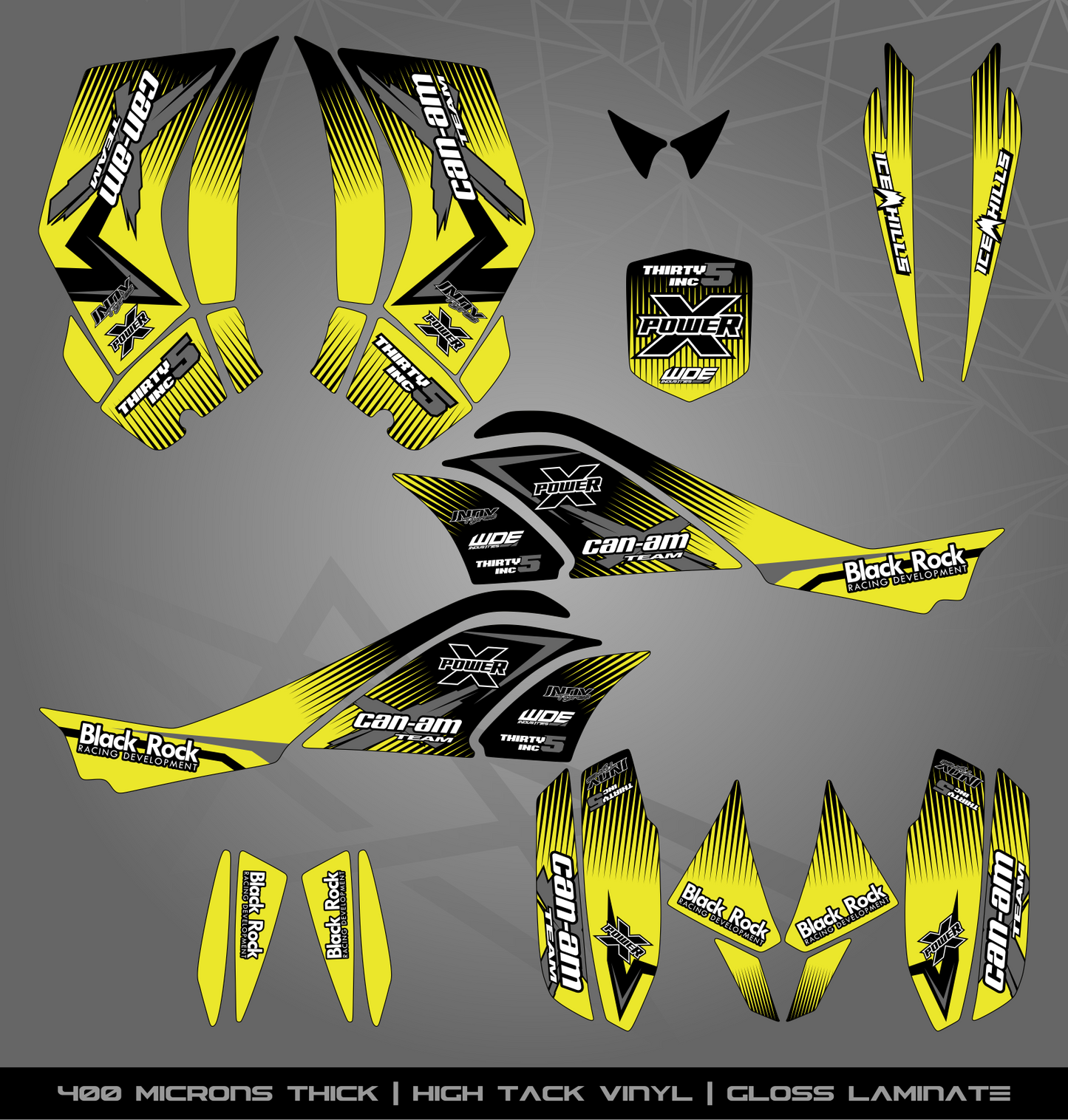 Full Sticker Kit for Can Am DS 450