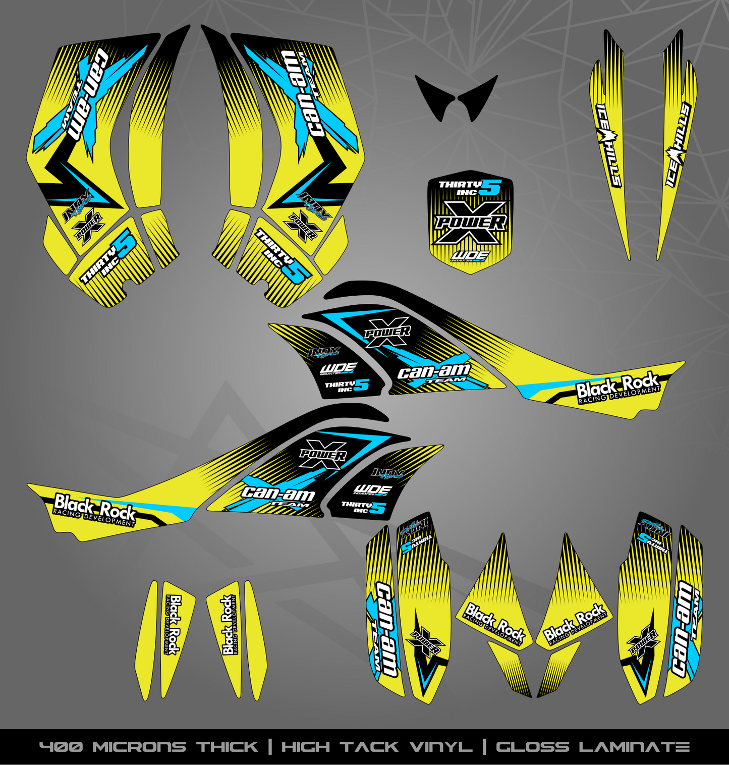 Full Sticker Kit for Can Am DS 450