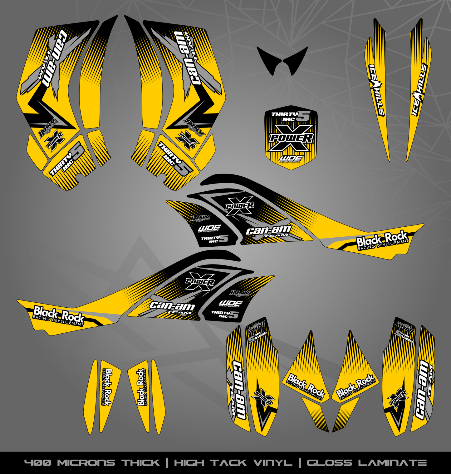 Full Sticker Kit for Can Am DS 450
