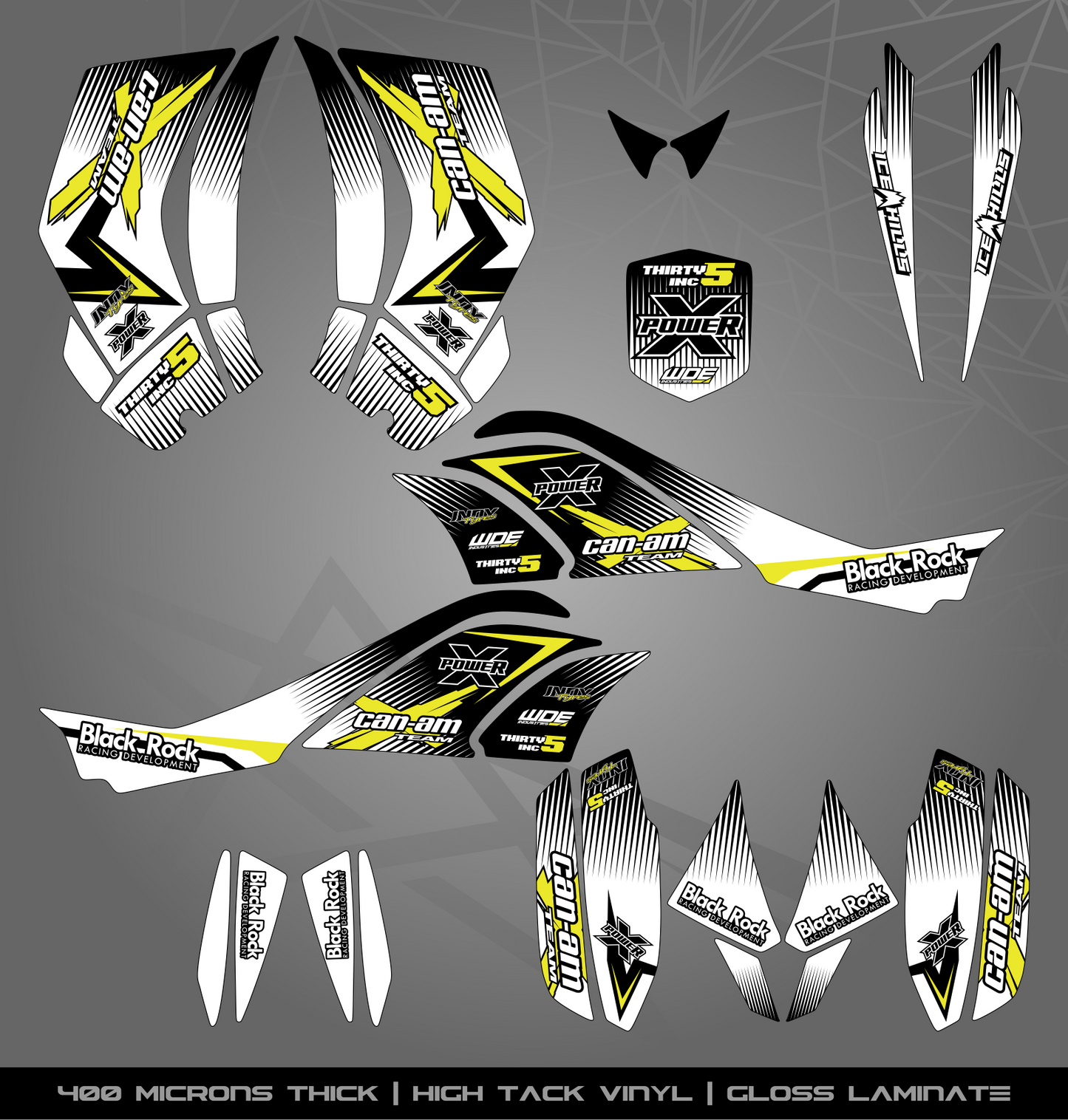 Full Sticker Kit for Can Am DS 450
