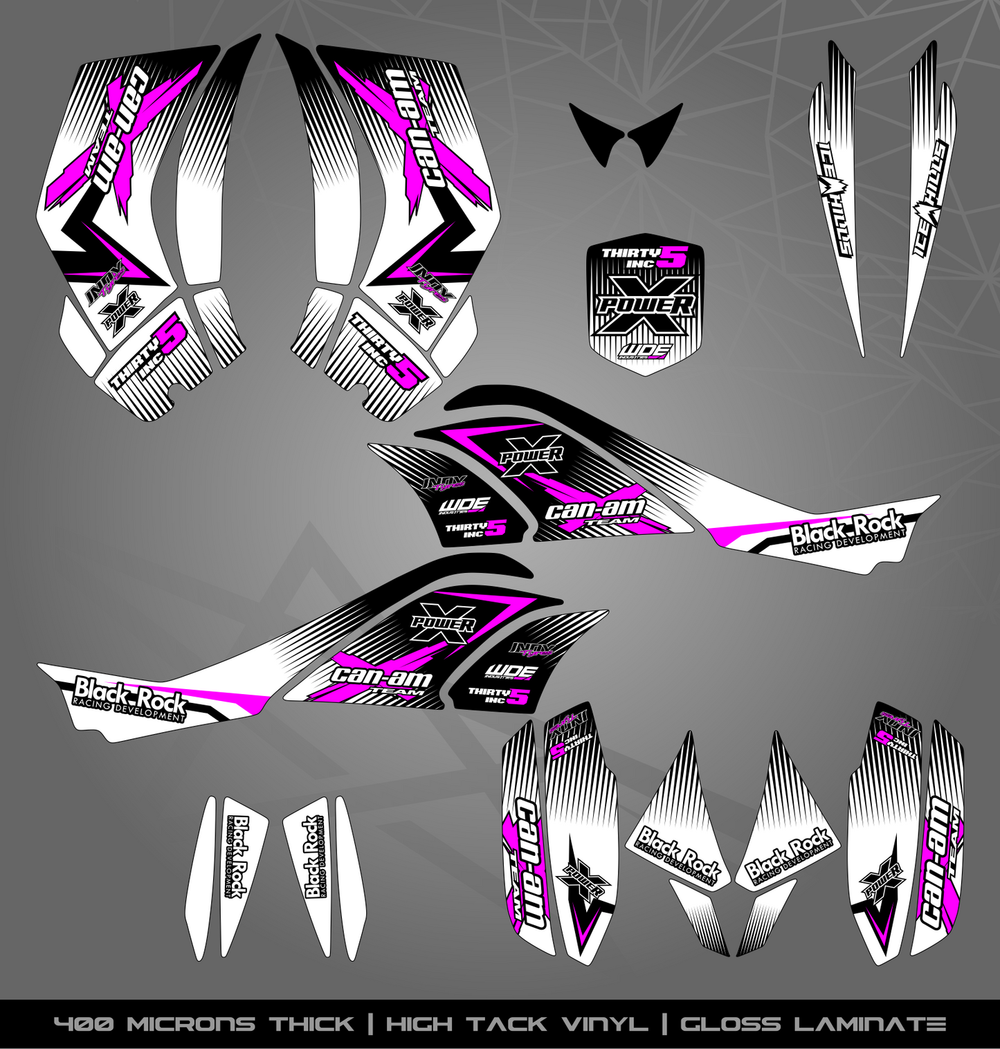 Full Sticker Kit for Can Am DS 450