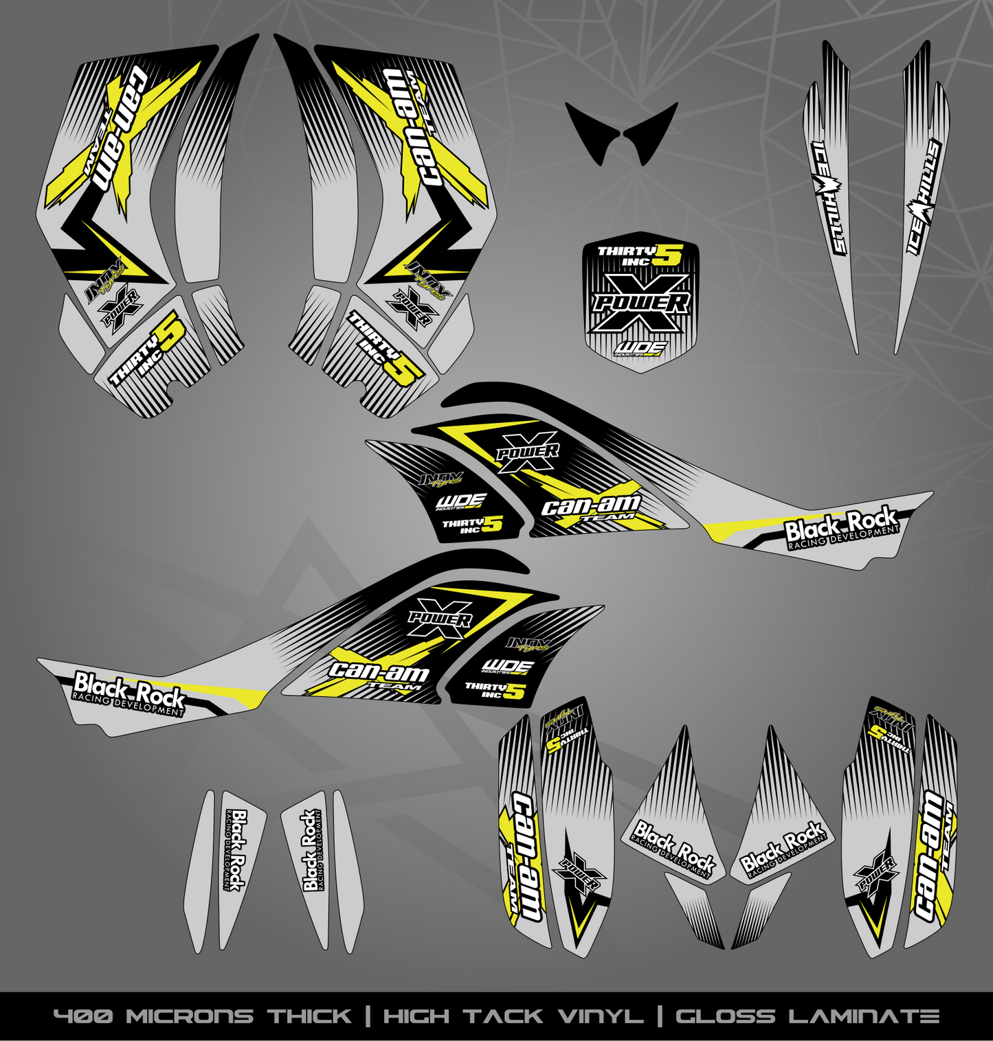 Full Sticker Kit for Can Am DS 450