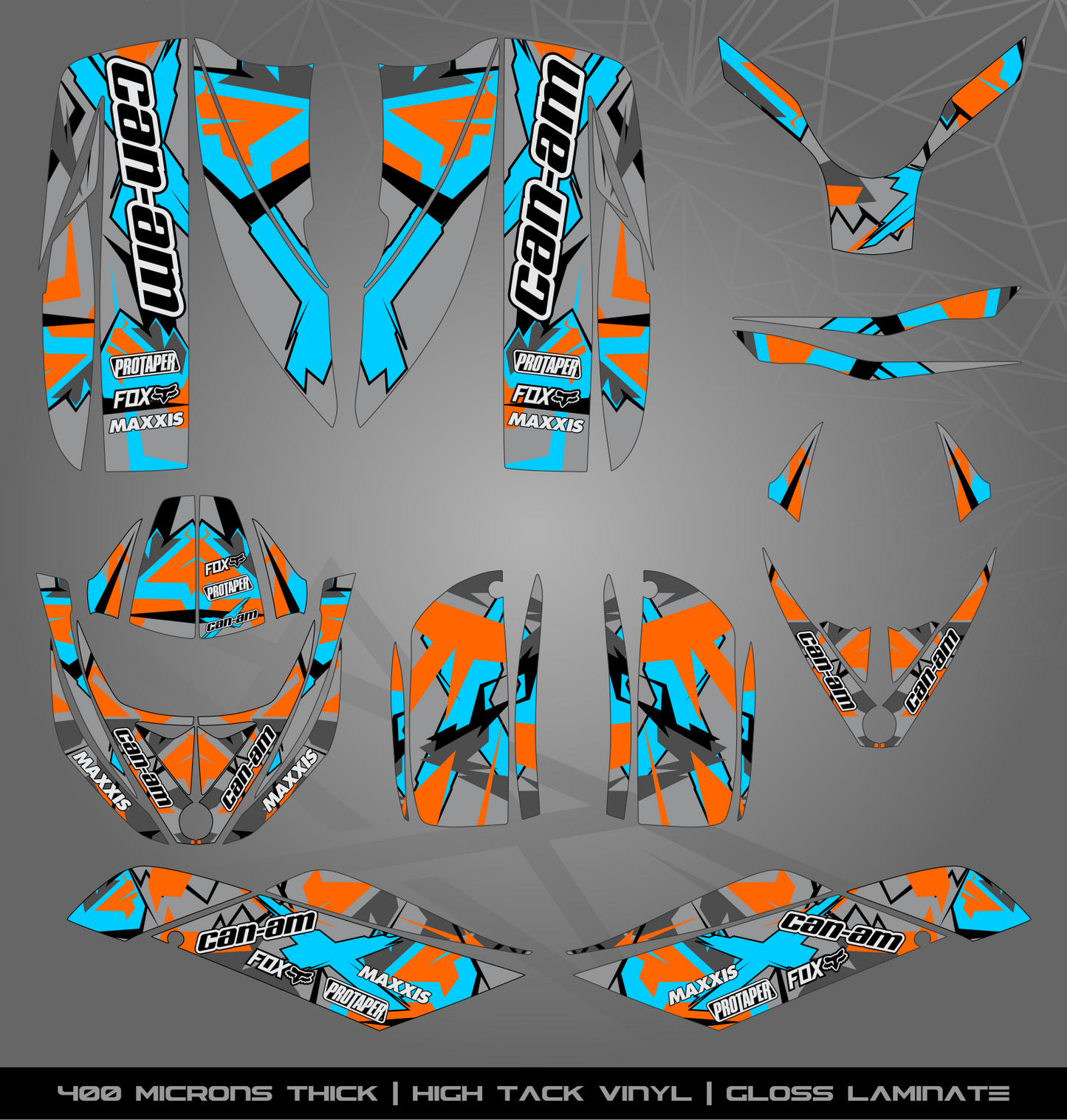 Full Sticker Kit for Bombardier DS 650