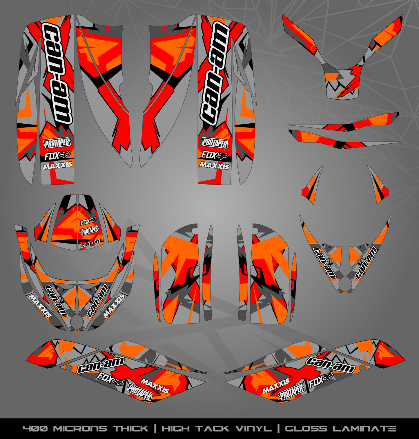 Full Sticker Kit for Bombardier DS 650