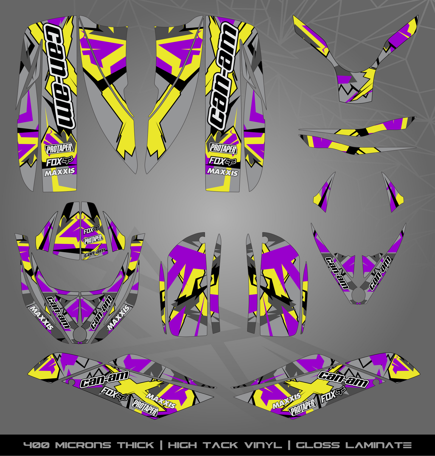 Full Sticker Kit for Bombardier DS 650