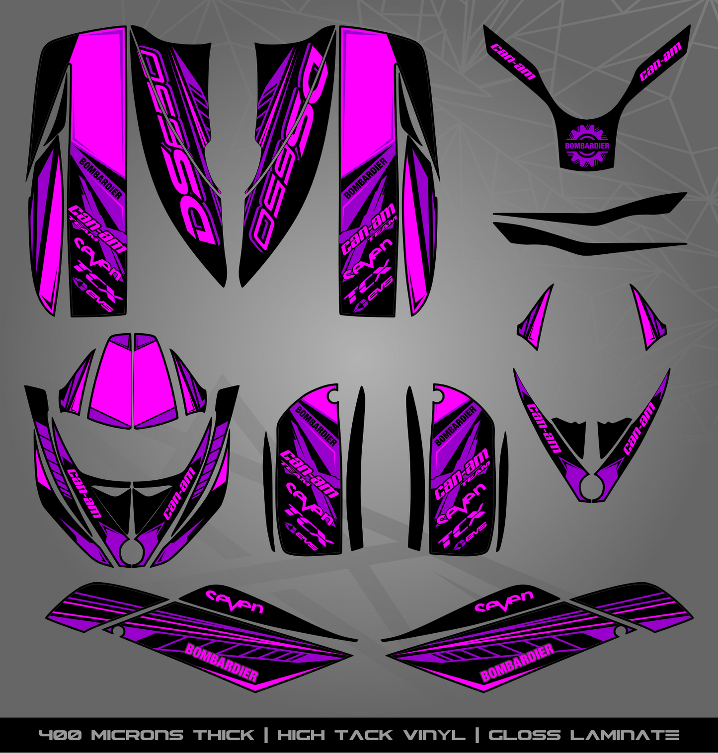 Full Sticker Kit for Bombardier DS 650