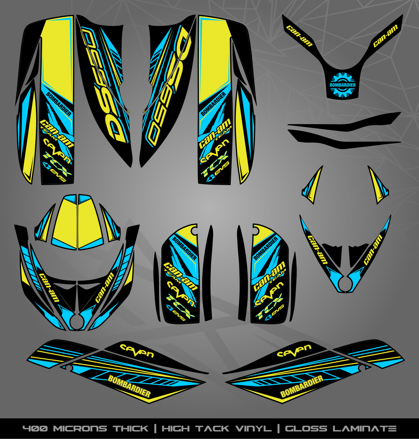 Full Sticker Kit for Bombardier DS 650