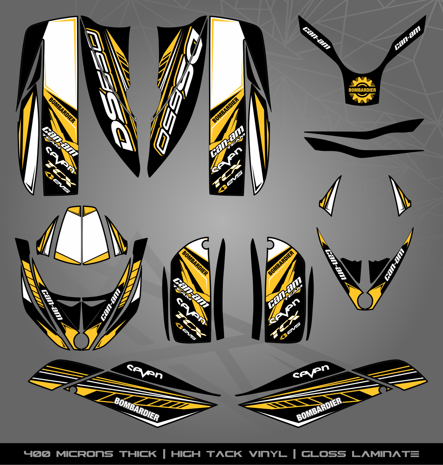 Full Sticker Kit for Bombardier DS 650