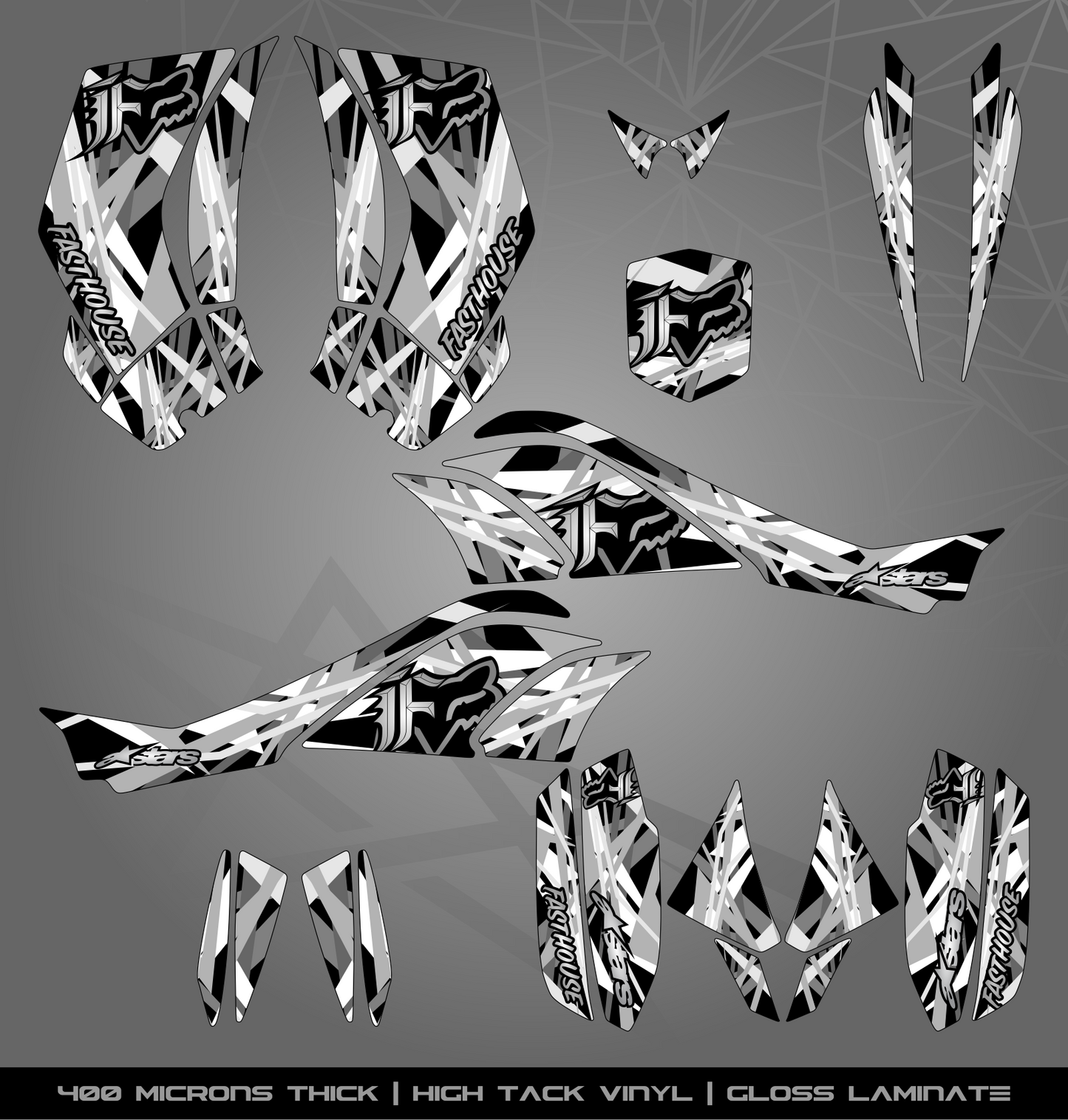 Full Sticker Kit for Can Am DS 450