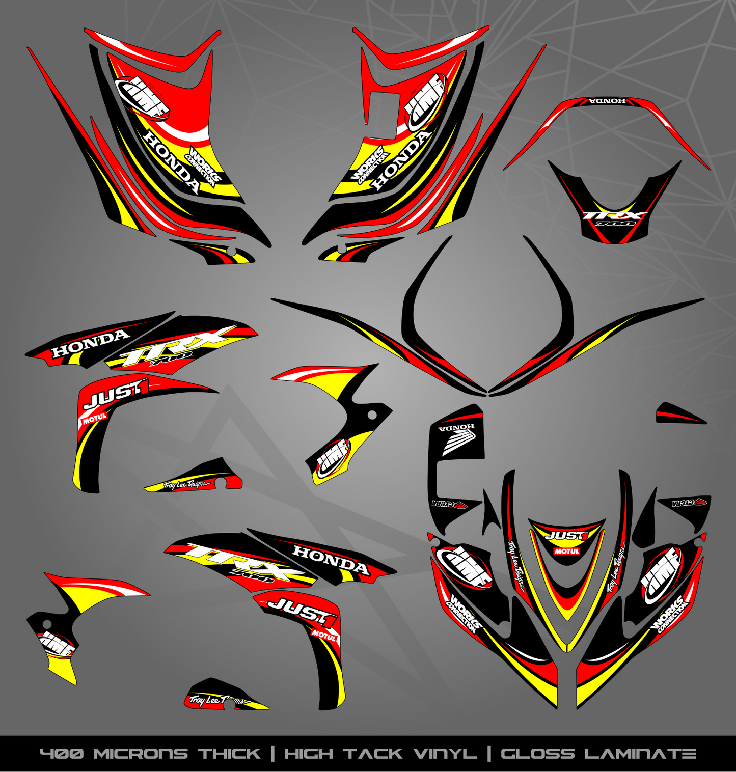 Full Sticker Kit for Honda TRX 700 XX