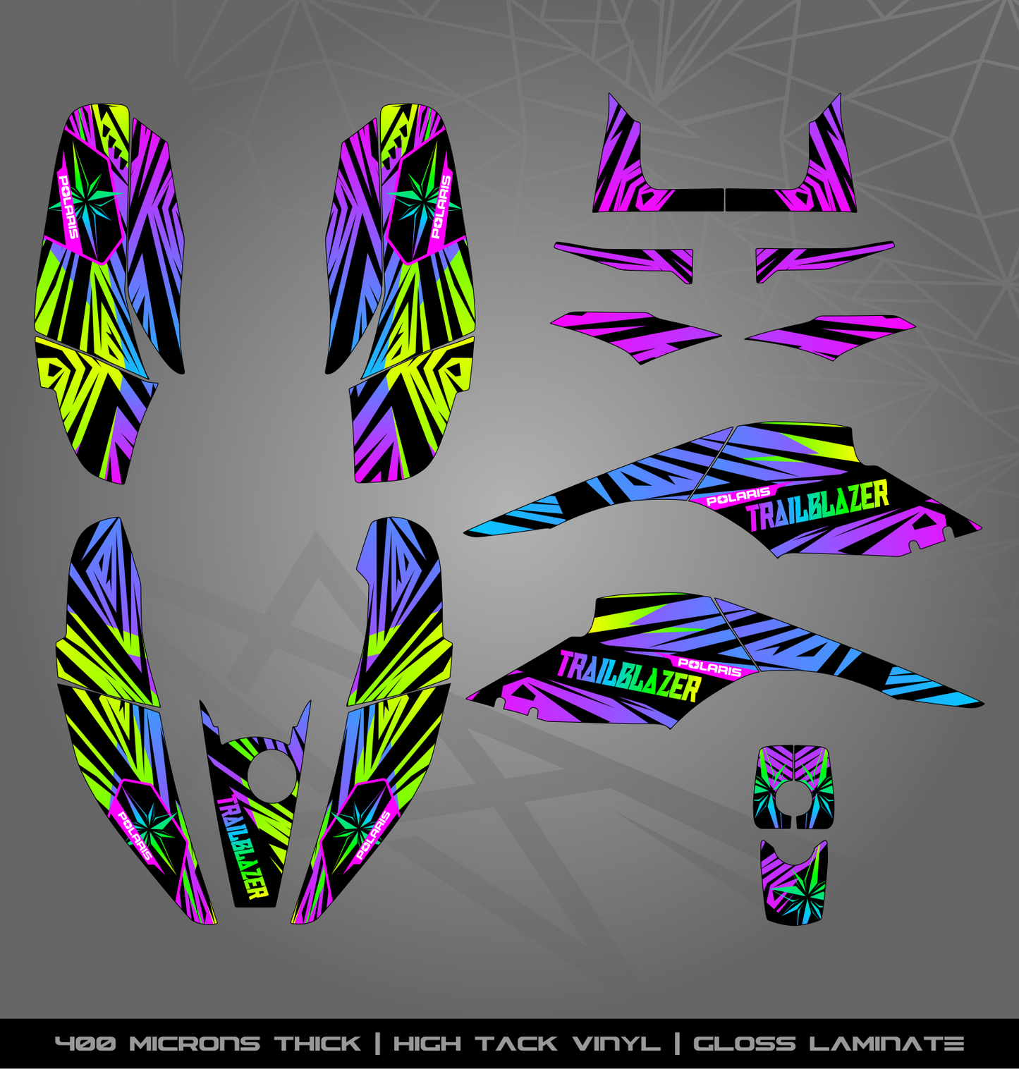 Full Sticker Kit for Polaris Trailblazer