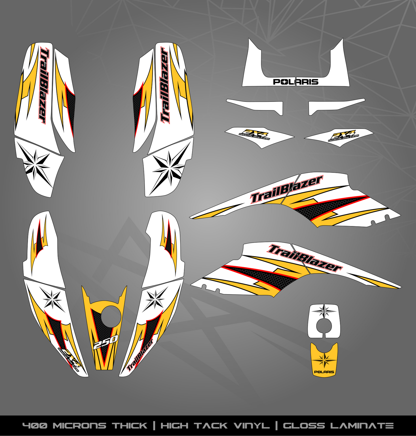 Full Sticker Kit for Polaris Trailblazer