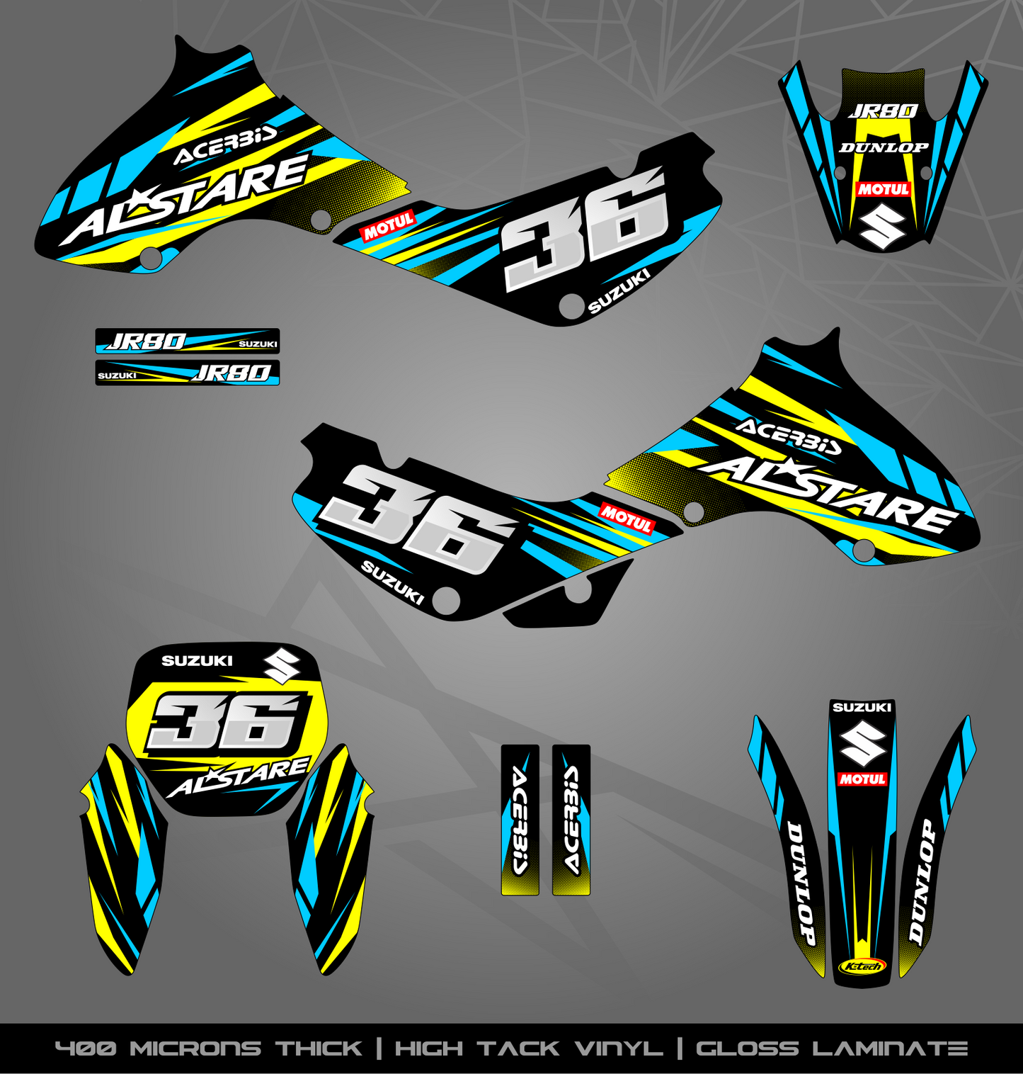Full Sticker Kit for Suzuki JR 80